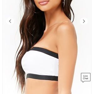 Bandeau swum top